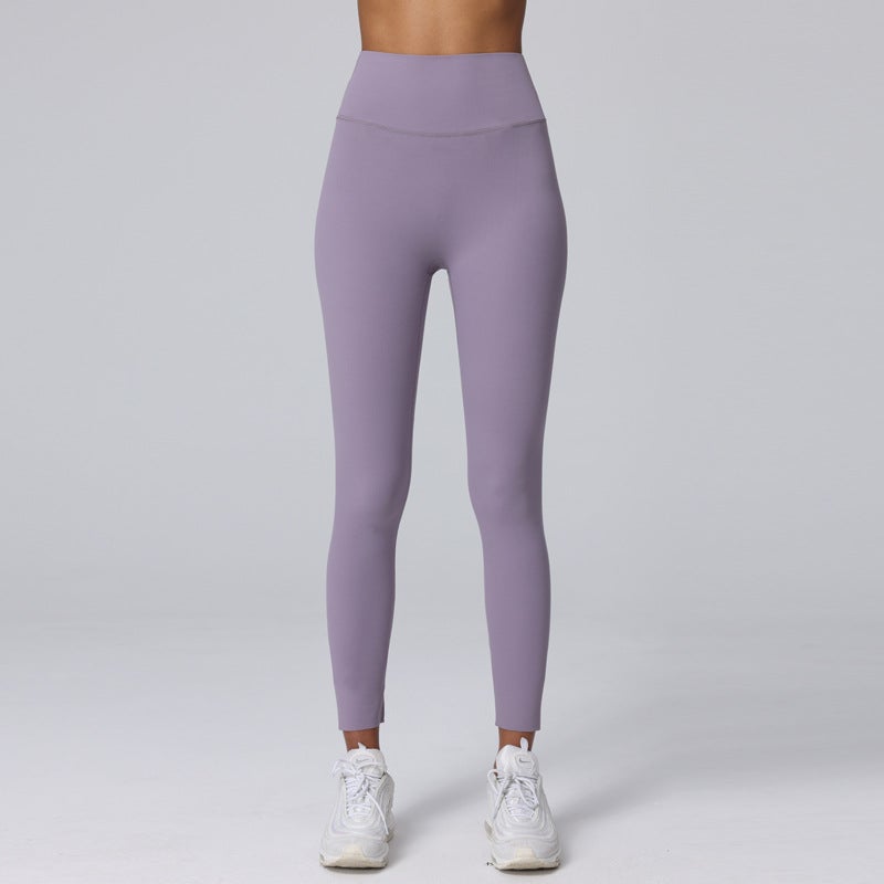 Lycra High Waist Yoga Pants for Women – Moisture Wicking Seamless Tights - Image 1